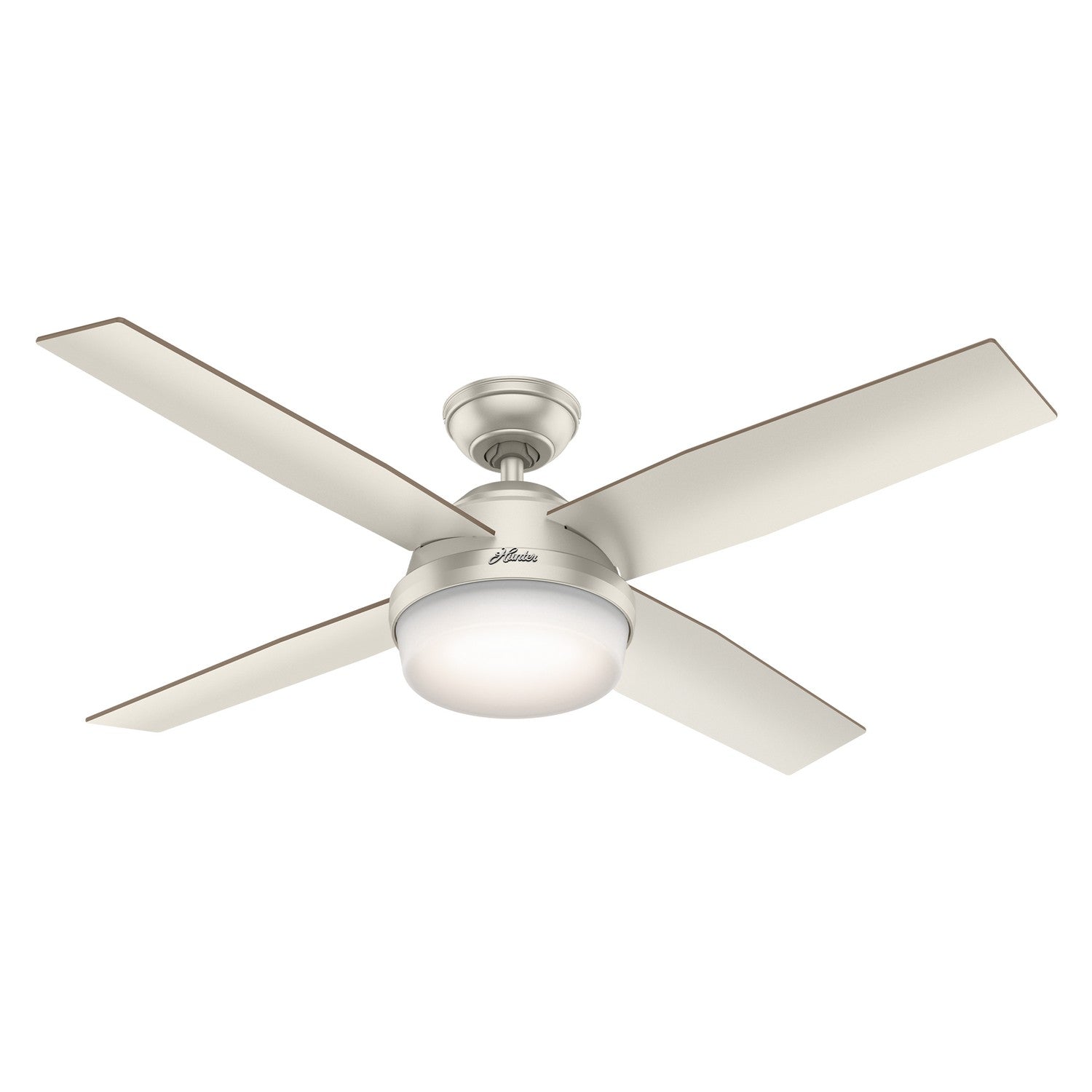 Hunter - 59450 - 52" Ceiling Fan - Dempsey - Matte Nickel