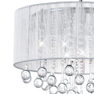 CWI Lighting - 5006P18C-R(W) - Six Light Chandelier - Water Drop - Chrome