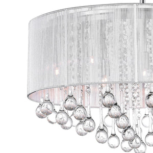 CWI Lighting - 5006P22C-R(W) - Nine Light Chandelier - Water Drop - Chrome