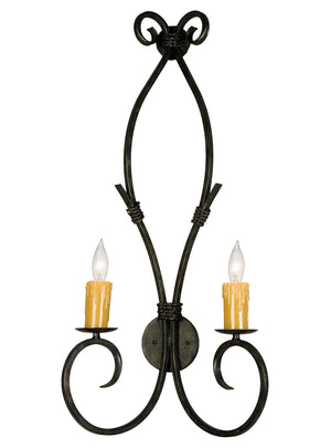 Meyda Tiffany - 137118 - Two Light Wall Sconce - Sienna - Smoke