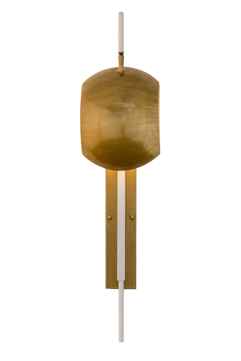 Meyda Tiffany - 167592 - One Light Wall Sconce - Muschel - Brass