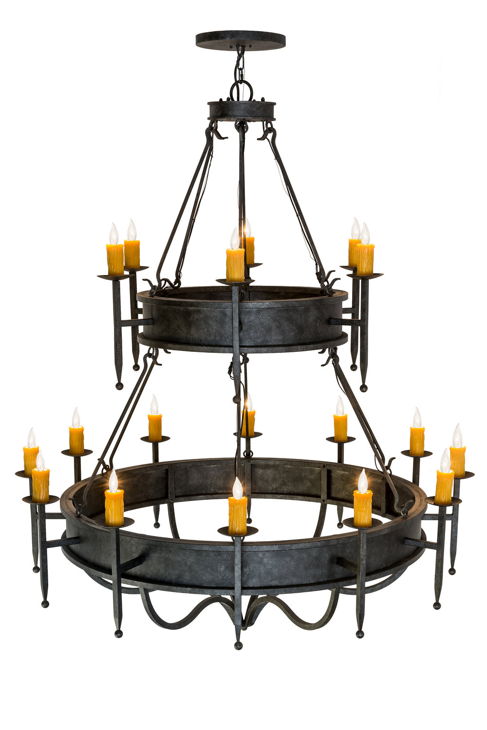 Meyda Tiffany - 168295 - 18 Light Chandelier - Marta - Smoke