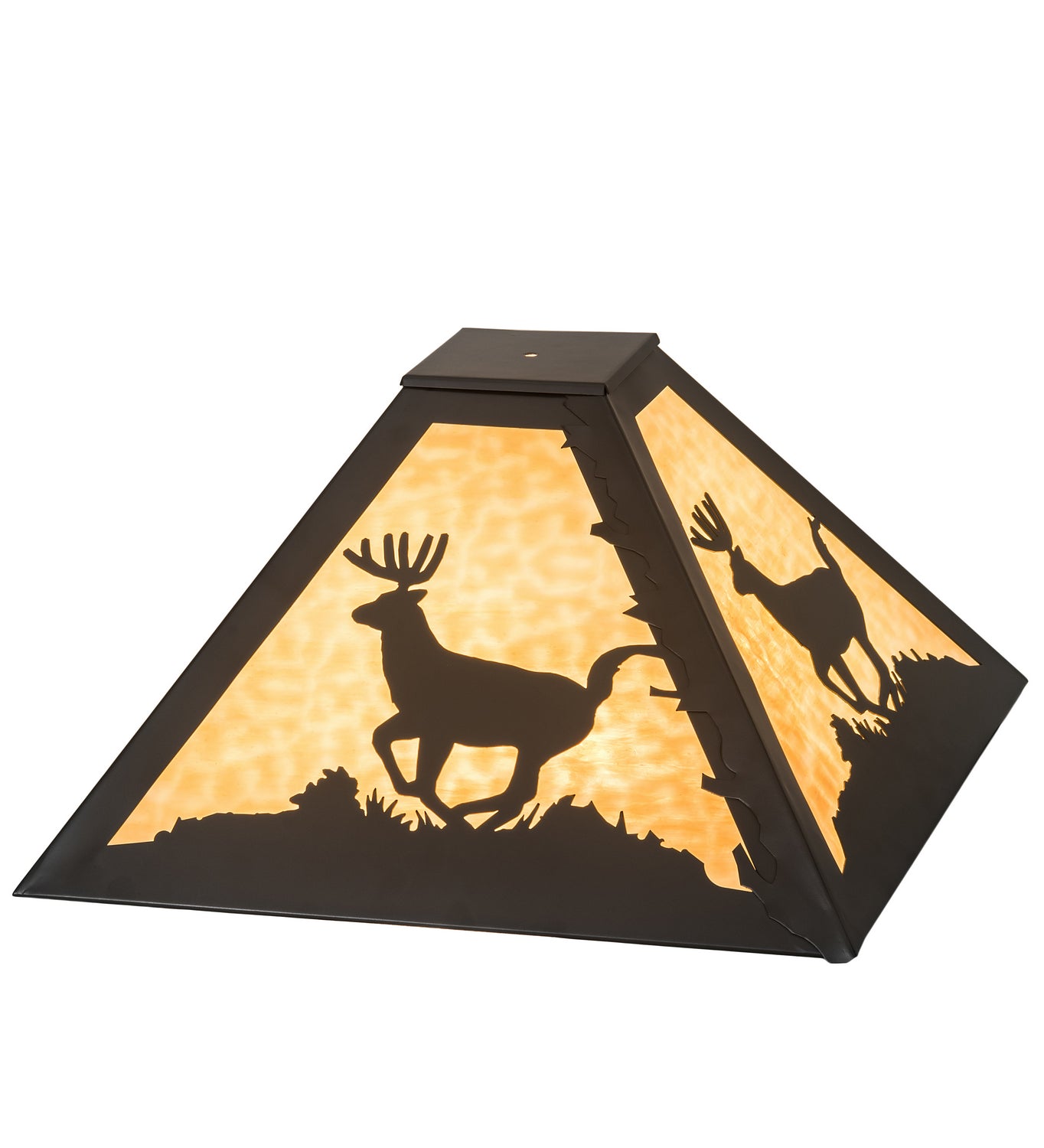 Meyda Tiffany - 99200 - Shade - Lone Deer - Timeless Bronze