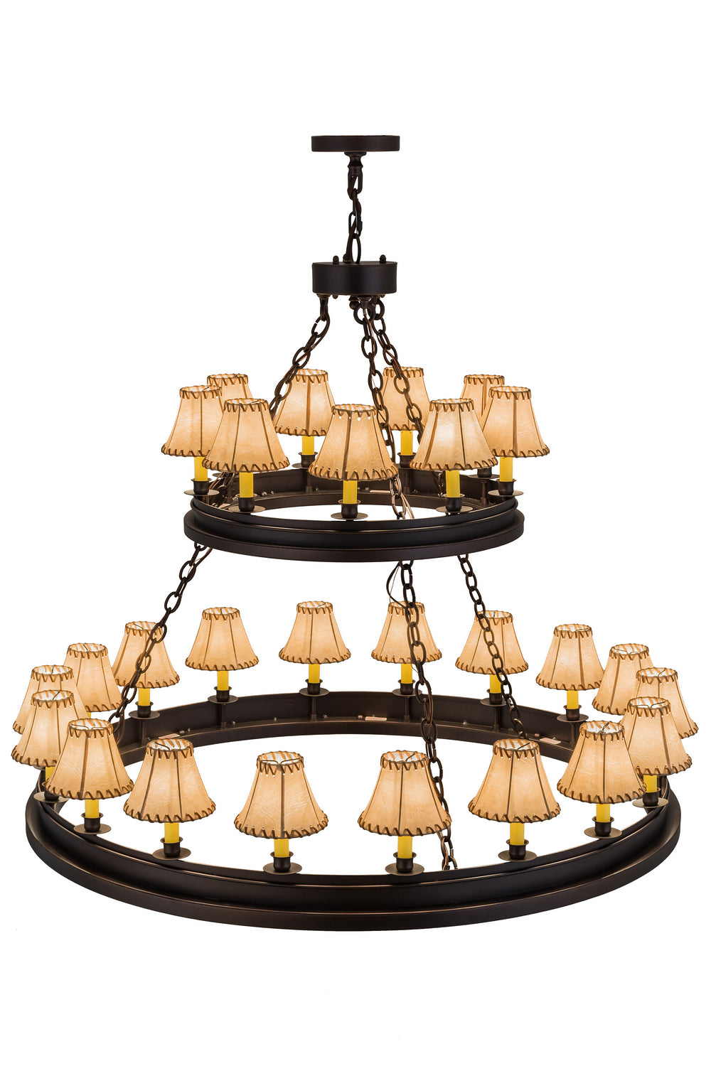 Meyda Tiffany - 172678 - 27 Light Chandelier - Sullivan Ranch - Mahogany Bronze