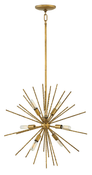 Fredrick Ramond - FR43014BNG - LED Chandelier - Tryst - Burnished Gold