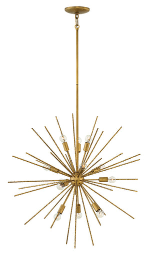 Fredrick Ramond - FR43015BNG - LED Chandelier - Tryst - Burnished Gold