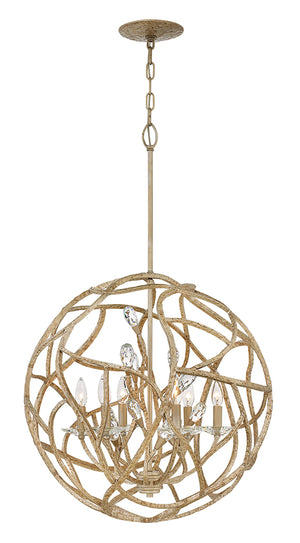 Fredrick Ramond - FR46807CPG - LED Chandelier - Eve - Champagne Gold