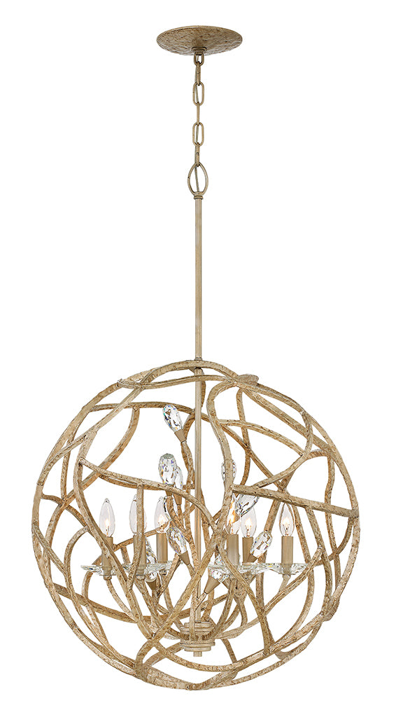 Fredrick Ramond - FR46807CPG - LED Chandelier - Eve - Champagne Gold