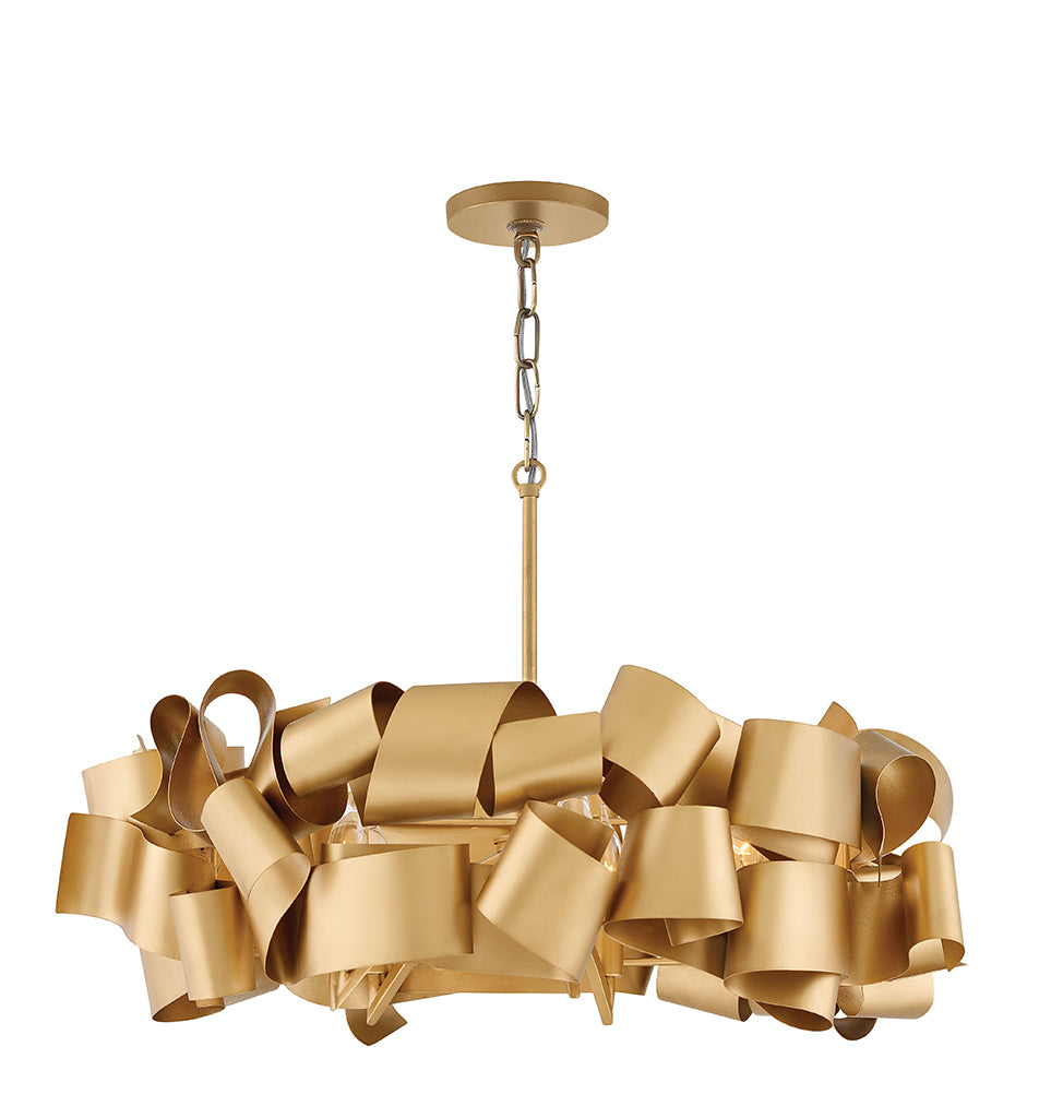 Fredrick Ramond - FR48604DXG - LED Chandelier - Delfina - Deluxe Gold