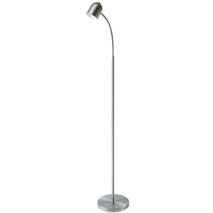 Dainolite Ltd - 123LEDF-SC - LED Floor Lamp - Satin Chrome