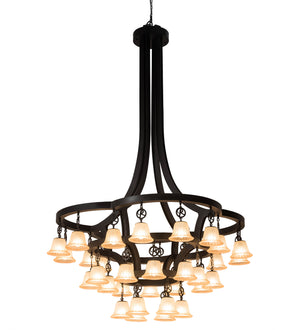 Meyda Tiffany - 197781 - 34 Light Chandelier - Cretella - Solar Black