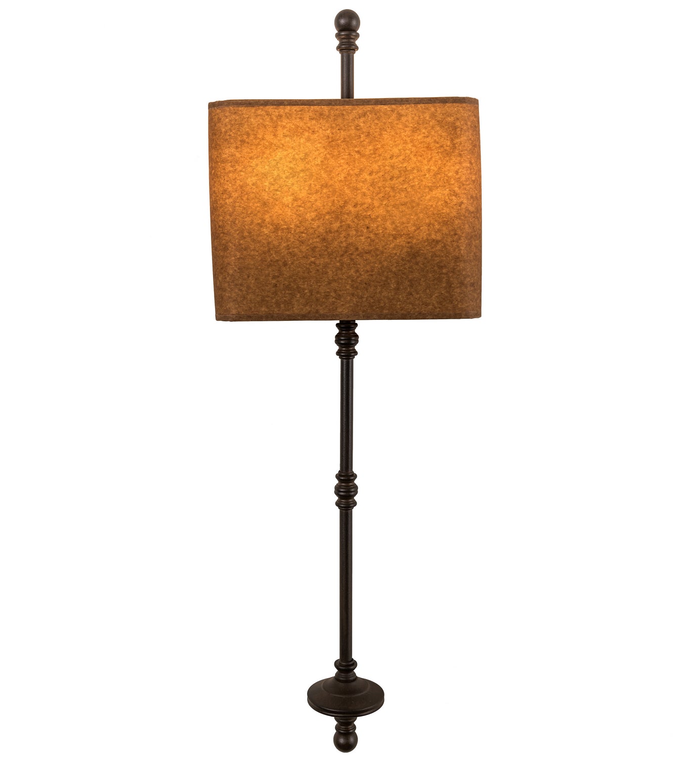 Meyda Tiffany - 198390 - Two Light Wall Sconce - Muirfield - Classic Rust