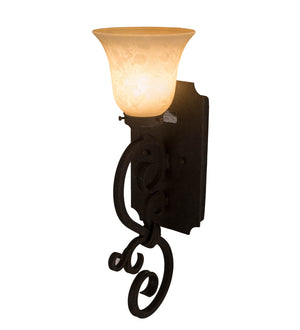 Meyda Tiffany - 200022 - One Light Wall Sconce - Thierry - Distressed Chestnut