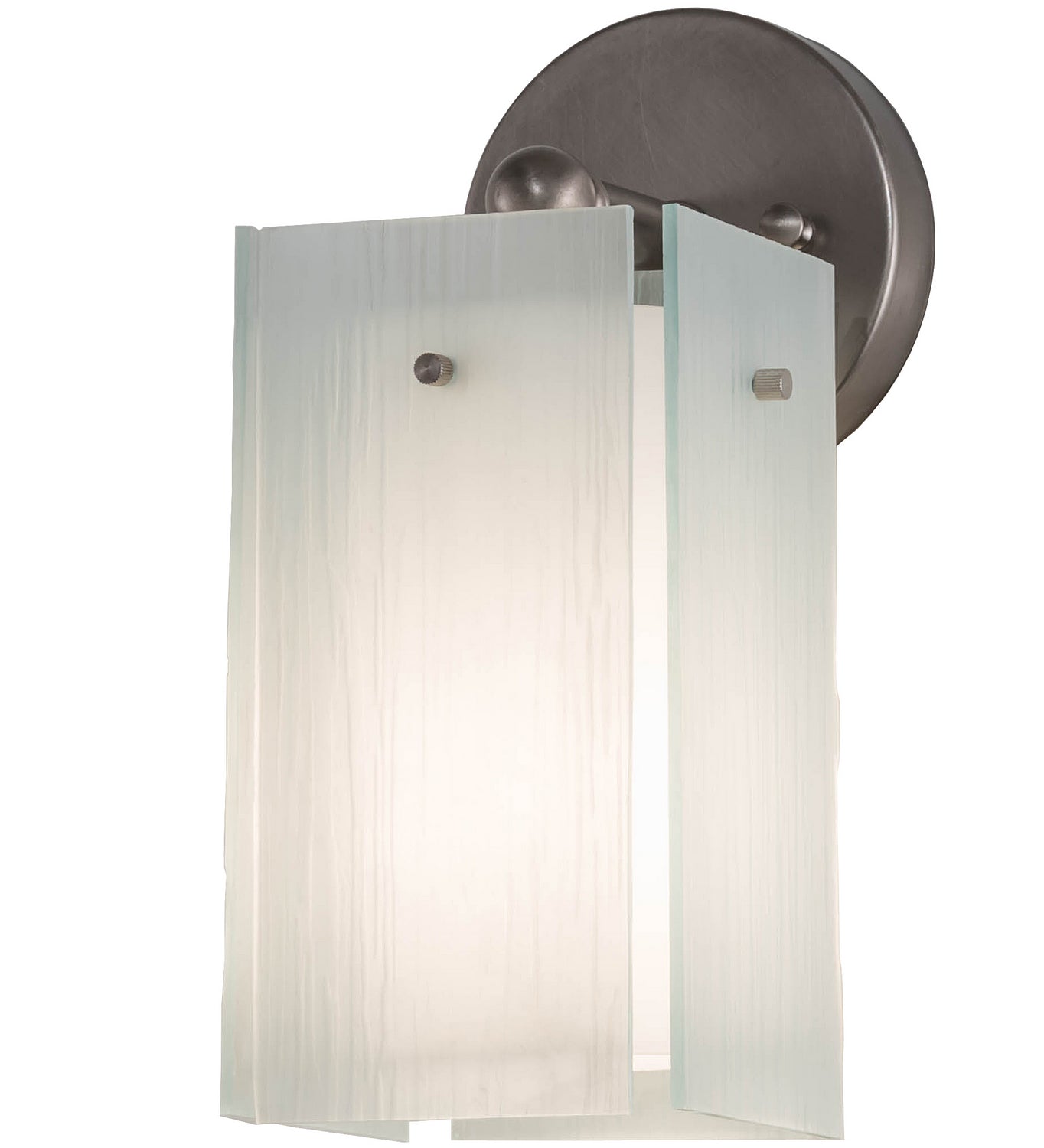 Meyda Tiffany - 200144 - One Light Wall Sconce - Madeline - Brushed Nickel