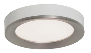 AFX Lighting - AAF121400L30D1SNWH - LED Flush Mount - Alta - Satin Nickel and White