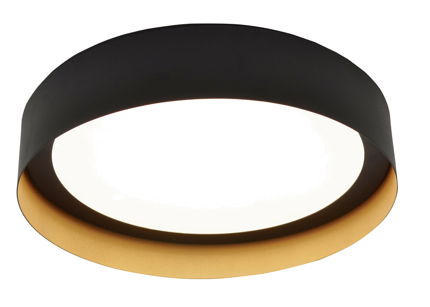 AFX Lighting - RVF121400L30D1BKGD - LED Flush Mount - Reveal - Black and Gold