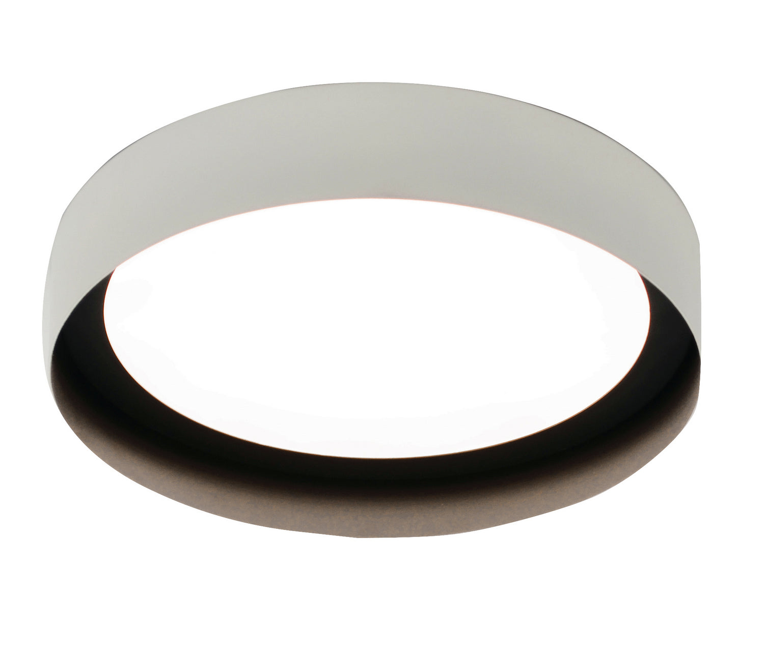 AFX Lighting - RVF121400L30D1WHBK - LED Flush Mount - Reveal - White and Black