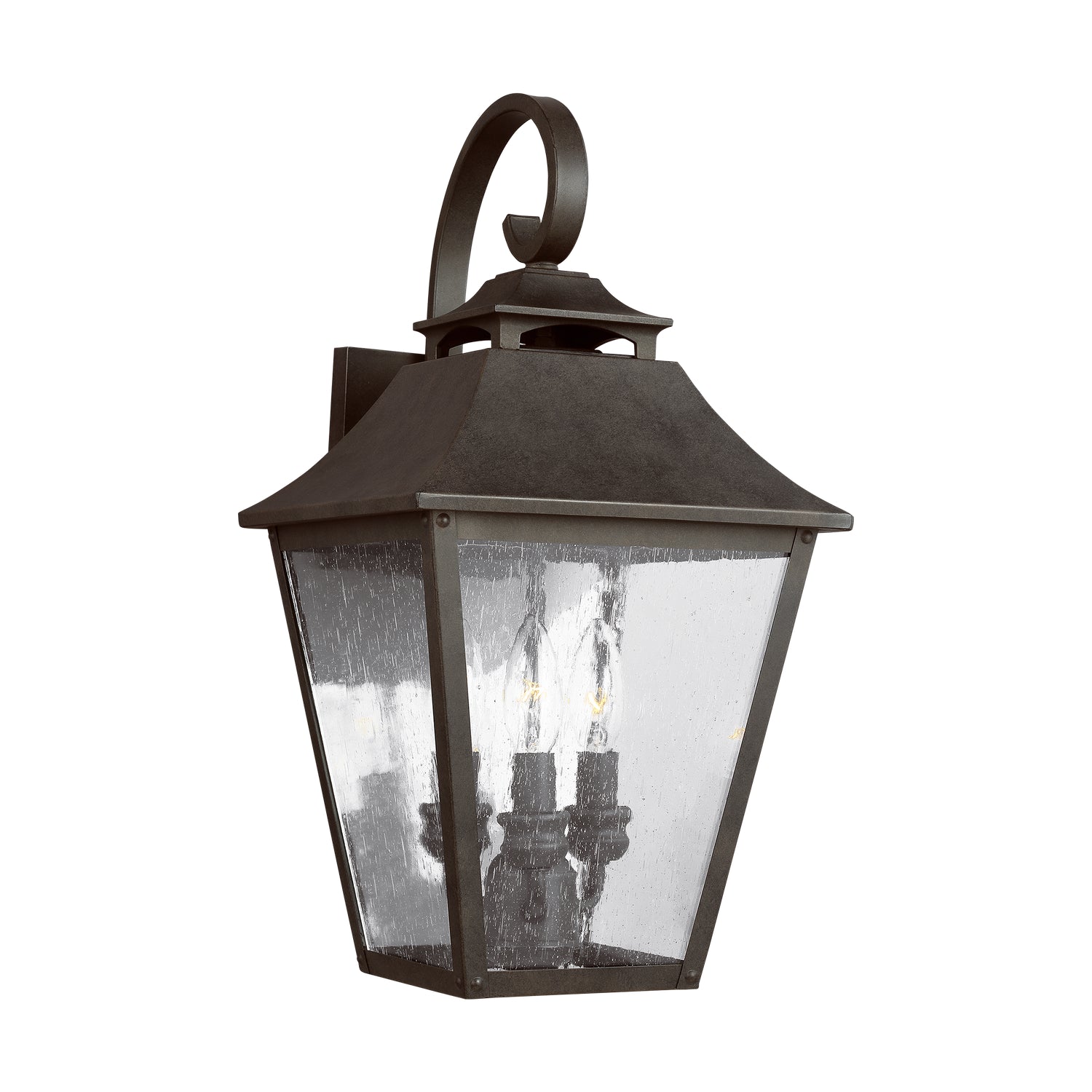 Visual Comfort Studio - OL14403SBL - Three Light Lantern - Galena - Sable