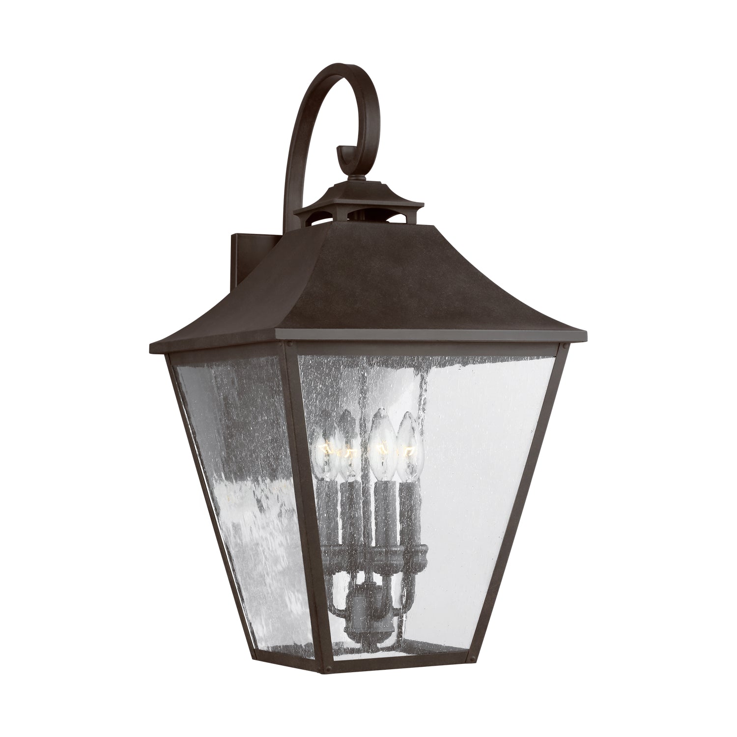 Visual Comfort Studio - OL14404SBL - Four Light Lantern - Galena - Sable