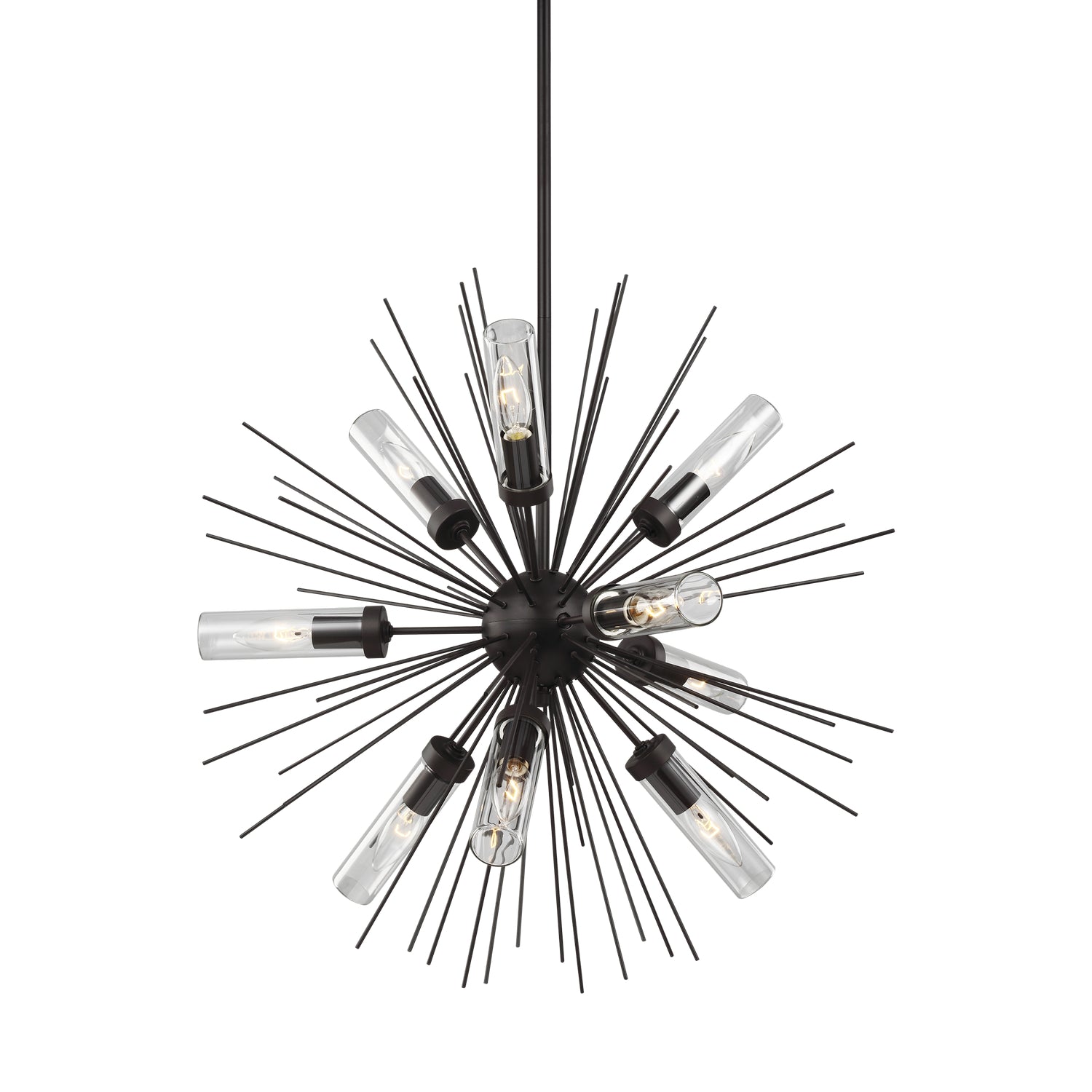 Visual Comfort Studio - OLF3295/9ORB - Nine Light Outdoor Chandelier - Hilo - Oil Rubbed Bronze