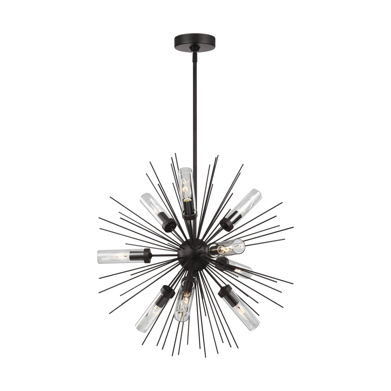 Visual Comfort Studio - OLF3295/9ORB - Nine Light Outdoor Chandelier - Hilo - Oil Rubbed Bronze