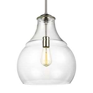 Visual Comfort Studio - P1483SN - One Light Pendant - Zola - Satin Nickel