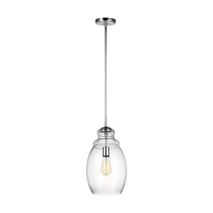 Generation Lighting. - P1484CH - One Light Pendant - Marino - Chrome