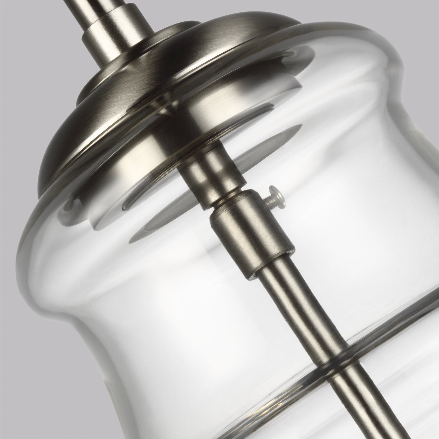 Generation Lighting. - P1484SN - One Light Pendant - Marino - Satin Nickel