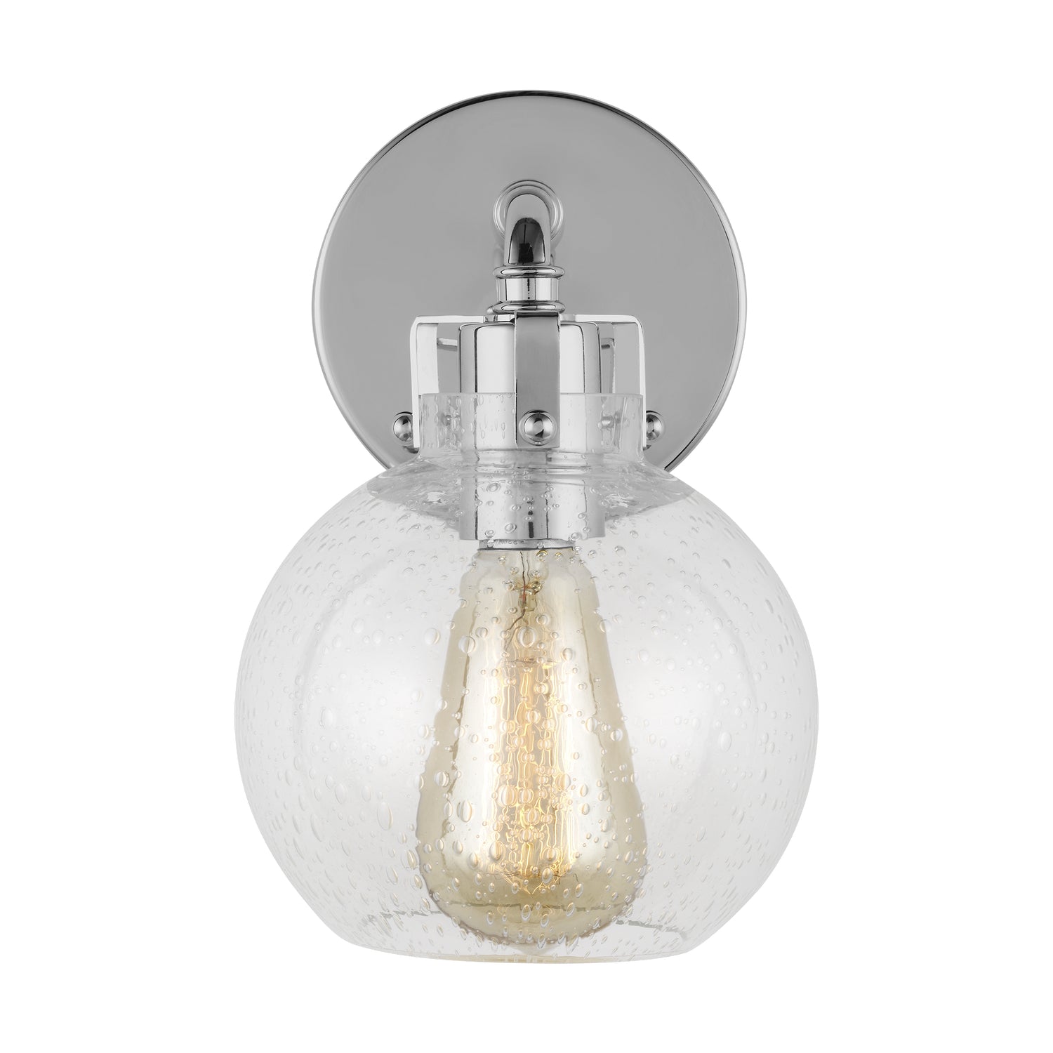 Visual Comfort Studio - VS24401CH - One Light Wall Sconce - Clara - Chrome