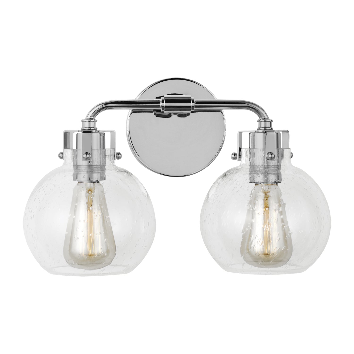 Visual Comfort Studio - VS24402CH - Two Light Vanity - Clara - Chrome