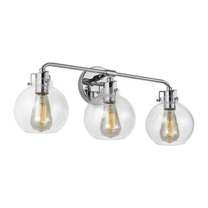 Visual Comfort Studio - VS24403CH - Three Light Vanity - Clara - Chrome