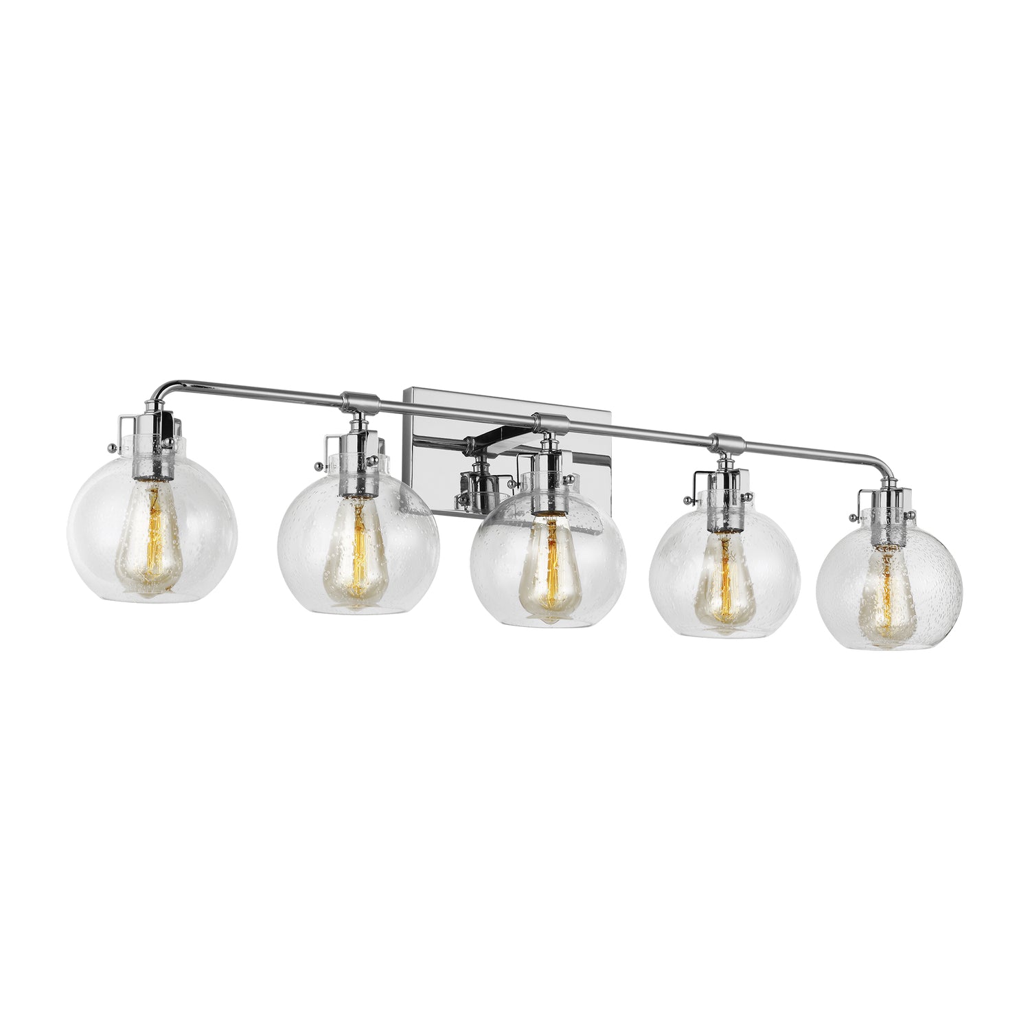 Visual Comfort Studio - VS24405CH - Five Light Vanity - Clara - Chrome