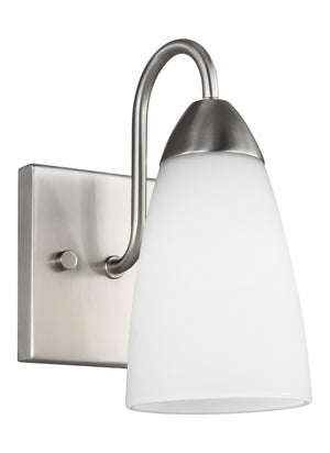 Generation Lighting. - 4120201EN3-962 - One Light Wall / Bath Sconce - Seville - Brushed Nickel