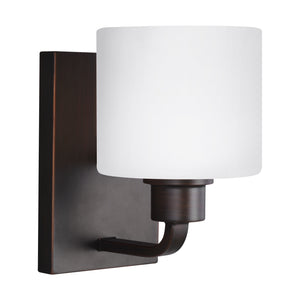 Generation Lighting. - 4128801-710 - One Light Wall / Bath Sconce - Canfield - Bronze