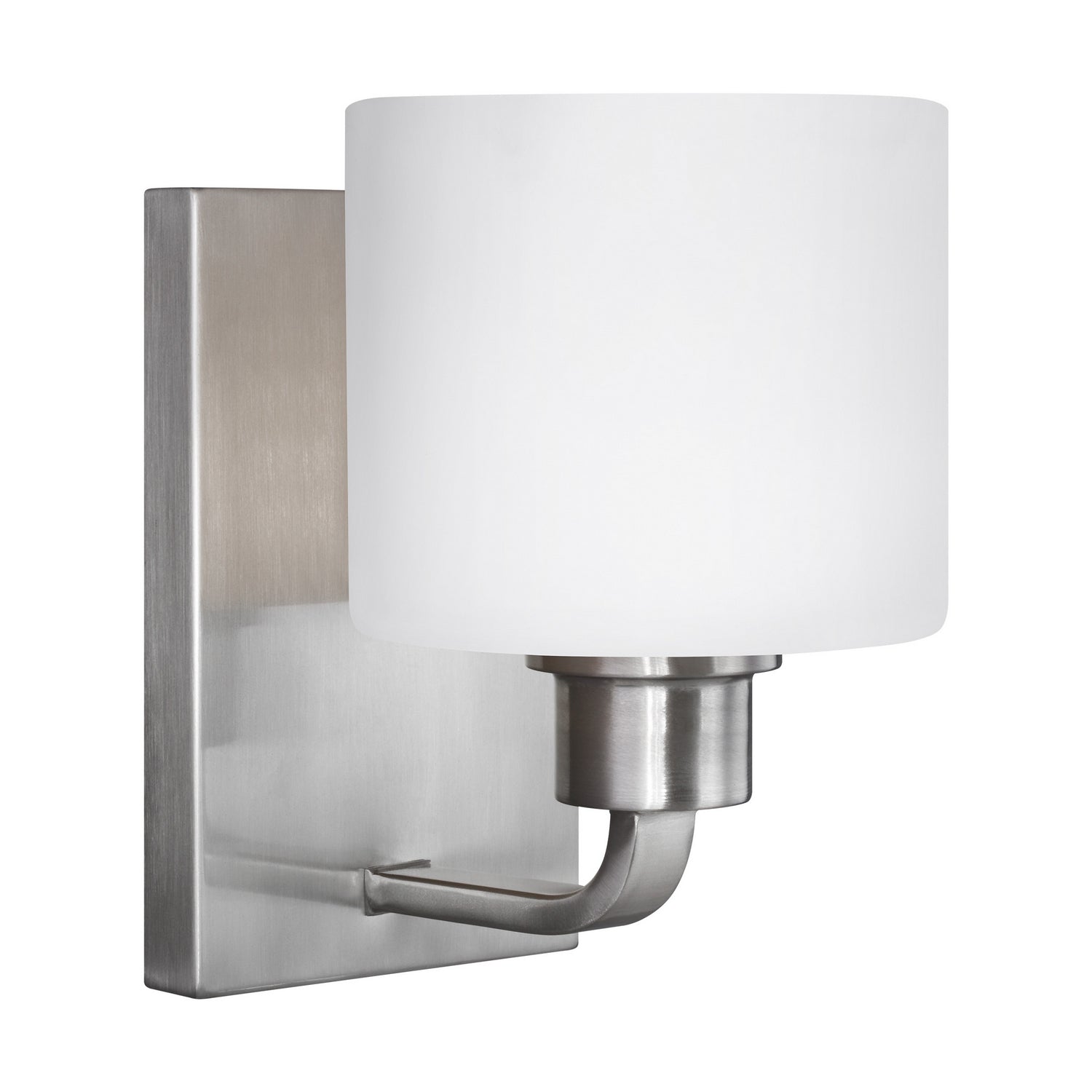 Generation Lighting. - 4128801-962 - One Light Wall / Bath Sconce - Canfield - Brushed Nickel