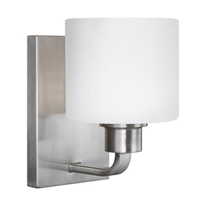 Generation Lighting. - 4128801EN3-962 - One Light Wall / Bath Sconce - Canfield - Brushed Nickel