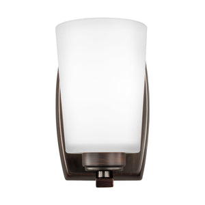 Generation Lighting. - 4128901-710 - One Light Wall / Bath Sconce - Franport - Bronze