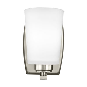 Generation Lighting. - 4128901EN3-962 - One Light Wall / Bath Sconce - Franport - Brushed Nickel