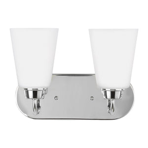 Generation Lighting. - 4415202-05 - Two Light Wall / Bath - Kerrville - Chrome