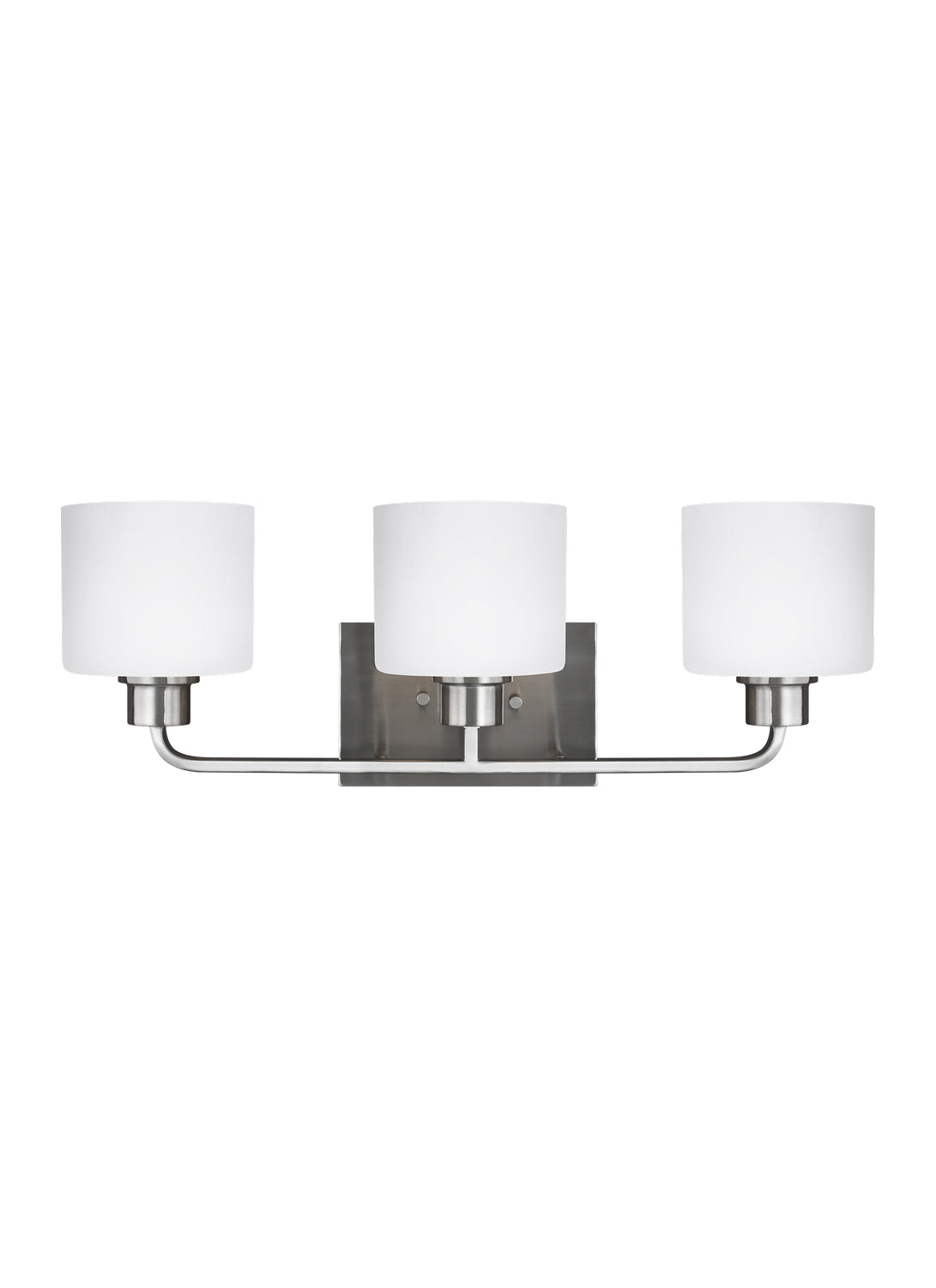 Generation Lighting. - 4428803-962 - Three Light Wall / Bath - Canfield - Brushed Nickel