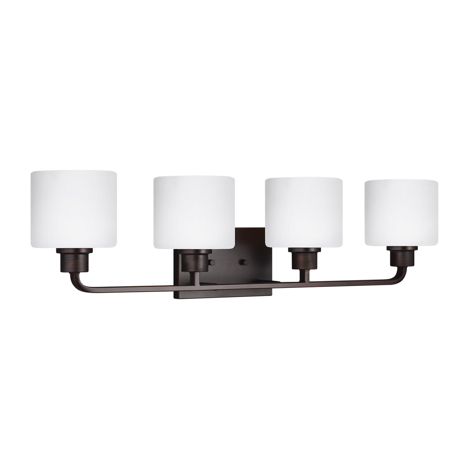 Generation Lighting. - 4428804-710 - Four Light Wall / Bath - Canfield - Bronze