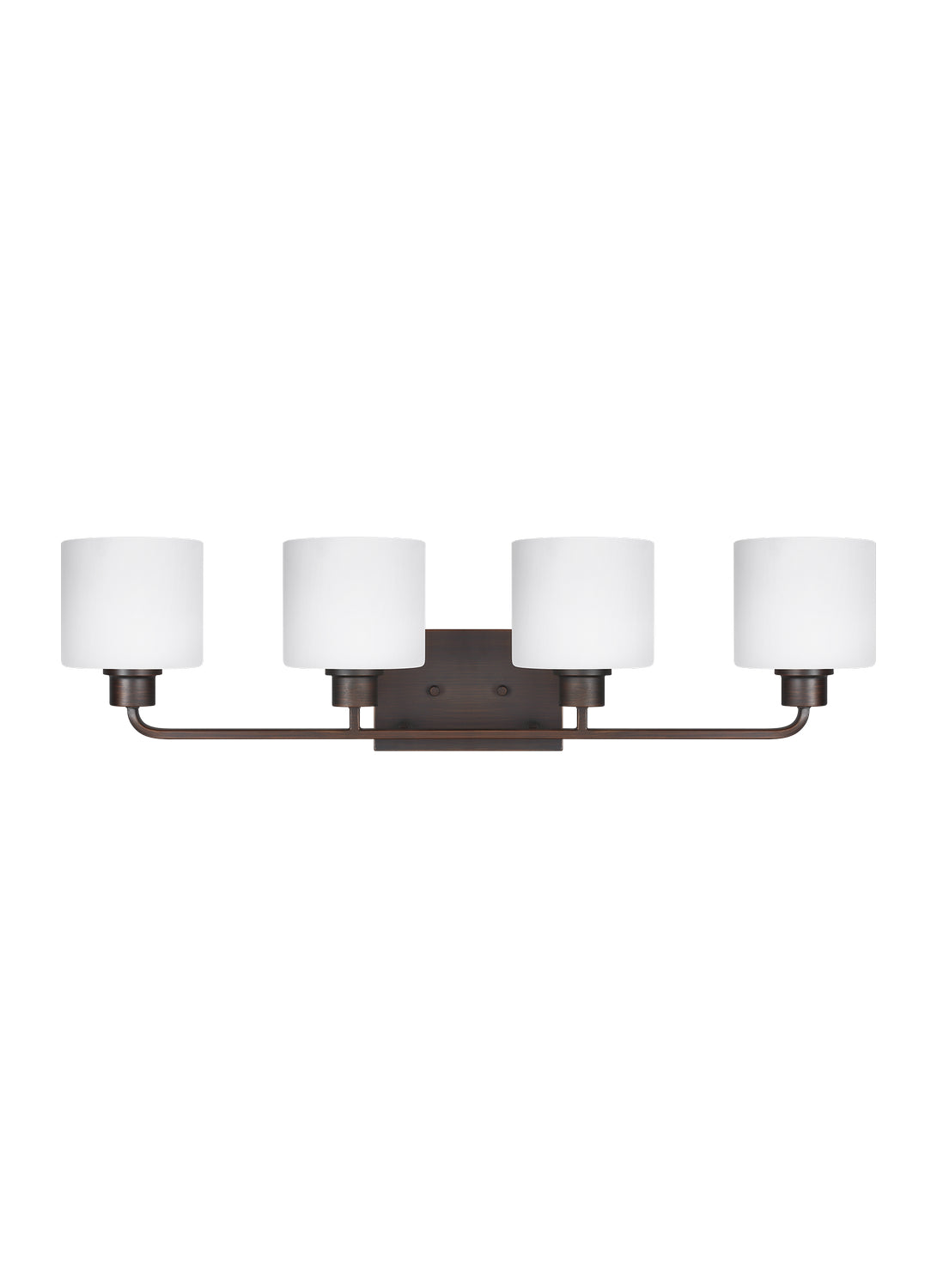 Generation Lighting. - 4428804-710 - Four Light Wall / Bath - Canfield - Bronze