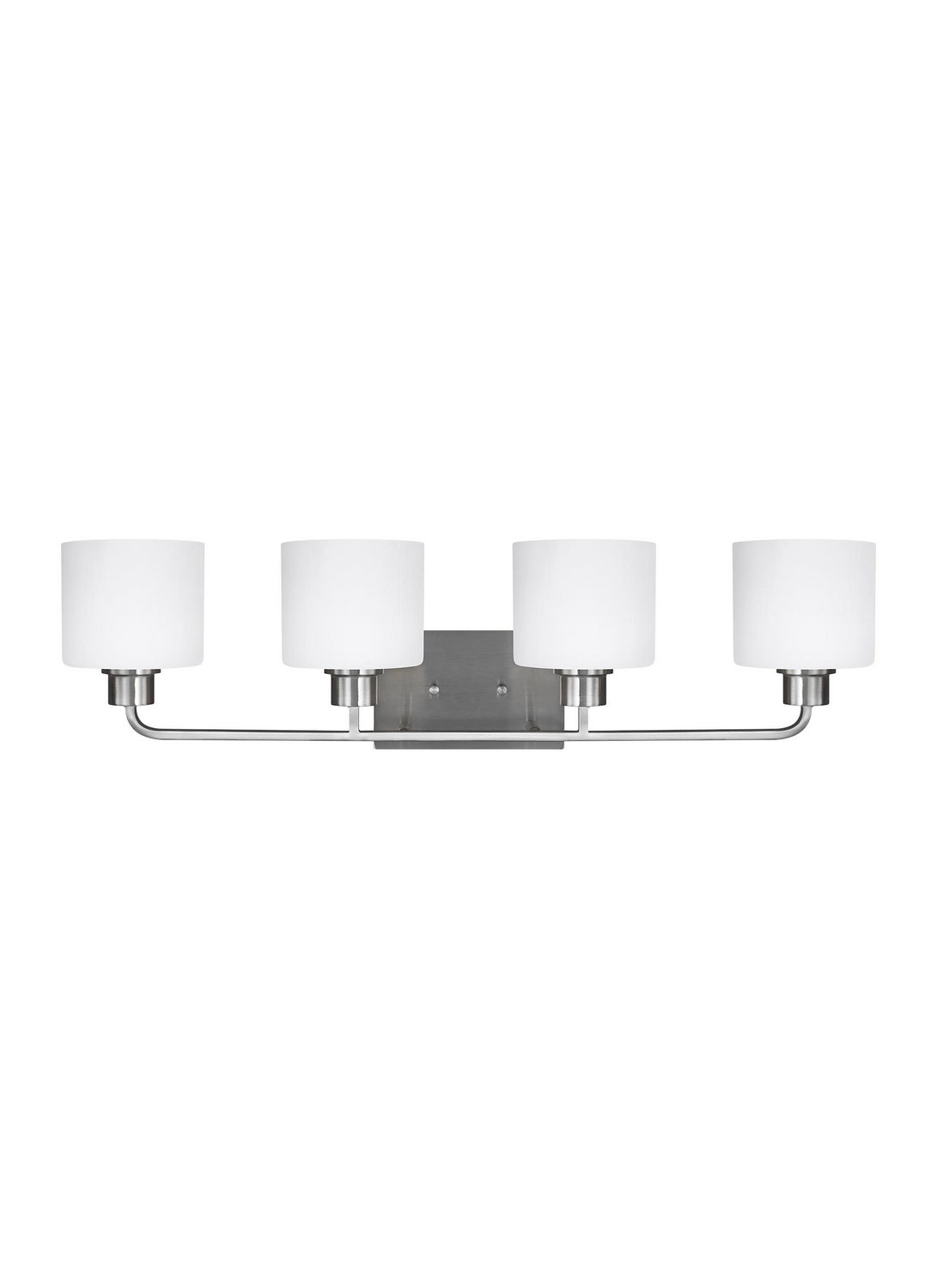 Generation Lighting. - 4428804EN3-962 - Four Light Wall / Bath - Canfield - Brushed Nickel