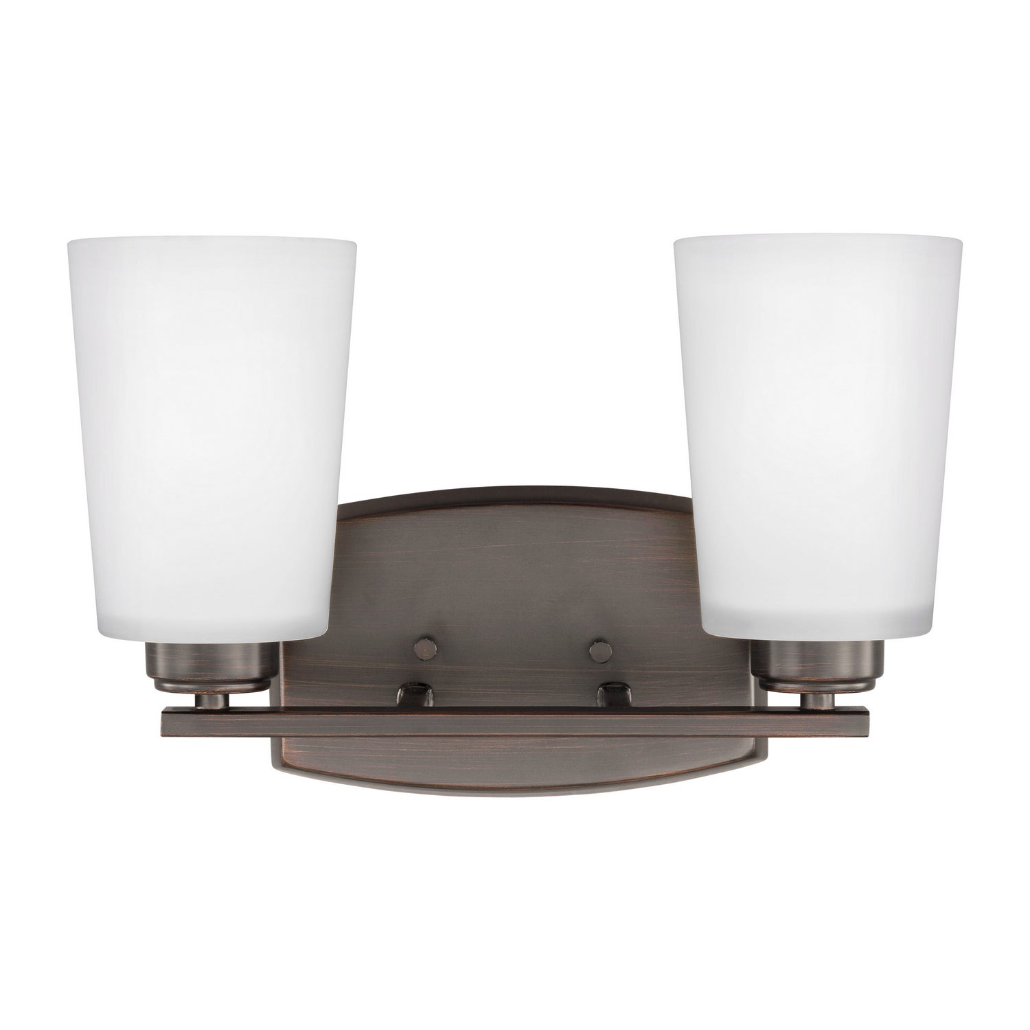 Generation Lighting. - 4428902-710 - Two Light Wall / Bath - Franport - Bronze