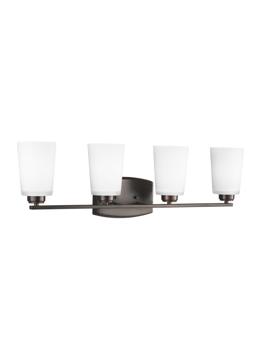 Generation Lighting. - 4428904EN3-710 - Four Light Wall / Bath - Franport - Bronze