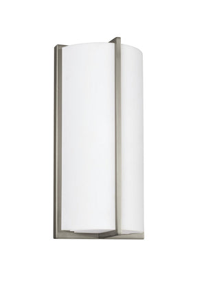 Generation Lighting. - 4934093S-962 - LED Wall / Bath Sconce - Faron - Brushed Nickel