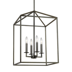 Generation Lighting. - 5215004-710 - Four Light Hall / Foyer - Perryton - Bronze