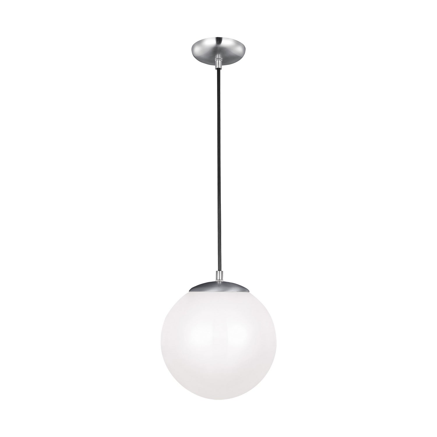 Visual Comfort Studio - 602093S-04 - LED Pendant - Leo - Hanging Globe - Satin Aluminum