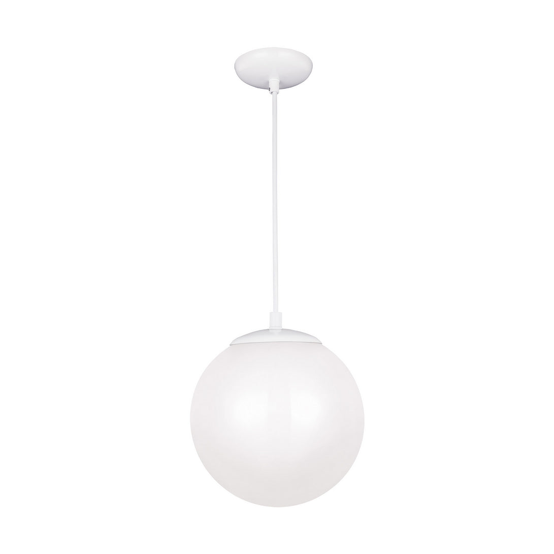 Visual Comfort Studio - 602093S-15 - LED Pendant - Leo - Hanging Globe - White