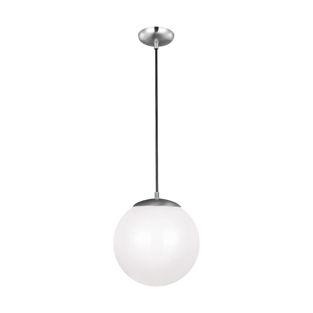 Visual Comfort Studio - 602293S-04 - LED Pendant - Leo - Hanging Globe - Satin Aluminum